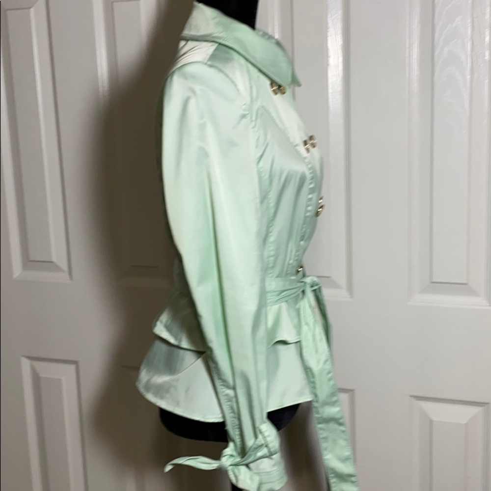 Double Breasted Front Peplum Jacket - image 4